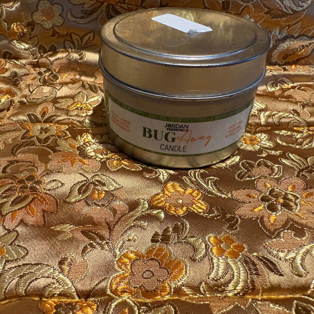 FINAL WEEK - FINAL REDUCTIONS - Bug Away Candle DEET-Free Soy Blend